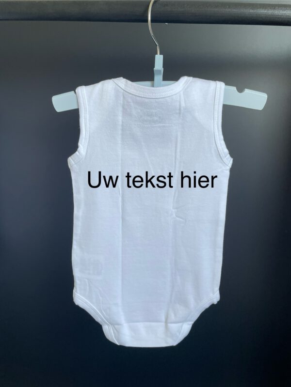 Romper met gewenste tekst