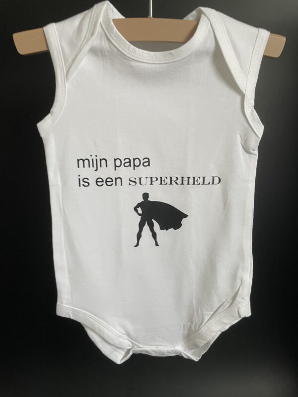 Romper papa is een superheld